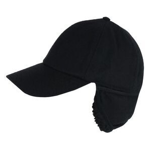 Epoch Hats Company Men's Sherpa Lined Wool Blend Earflap Baseball Cap